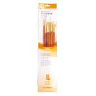 Princeton, Real Value, Brush Pack, White, Taklon, 5 Piece